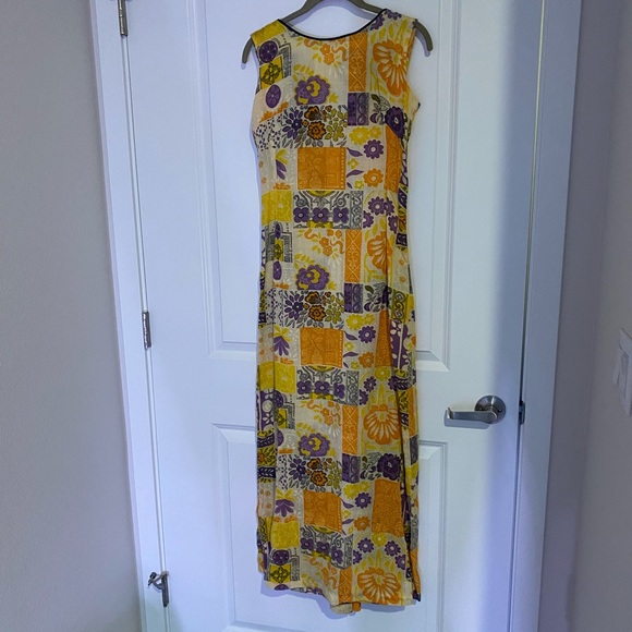 Vintage handmade maxi dress size Small - Picture 2 of 12